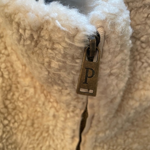 Fuzzy Pendleton Zip Up Jacket - Picture 4 of 8
